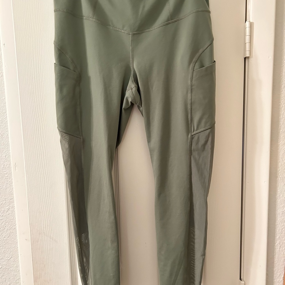 The North Face Olive Leggings